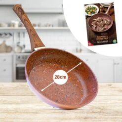 Livington Copper & Stone Pan - 24cm Koekenpan- Anti-aanbaklaag En Krasbestendig - Graniet Look - Binnenste Steenlaag Voor Perfecte Warmteverdeling - Geschikt Voor Ceran, Gas, Elektrisch, Inductie 21 Livington Copper & Stone Pan - 24cm Koekenpan- Anti-aanbaklaag En Krasbestendig - Graniet Look - Binnenste Steenlaag Voor Perfecte Warmteverdeling - Geschikt Voor Ceran, Gas, Elektrisch, Inductie -Keuken Benodigdheden Winkel 1200x1200 1523