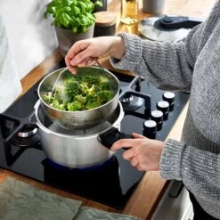 Springlane Roestvrijstalen Snelkookpan - Inductie - Pressure Cooker - 6,0 L Met Stoommand 18 Springlane Roestvrijstalen Snelkookpan - Inductie - Pressure Cooker - 6,0 L Met Stoommand -Keuken Benodigdheden Winkel 1200x1200 1588