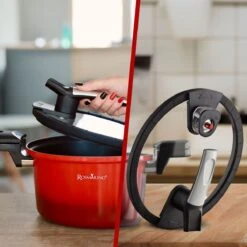 Rosmarino - Snelkookpan Met Glazen Deksel - Zwart - Ø24cm - 5 Liter - 100% PFAS & PFOA Vrij - Aluminium - Pressure Cooker - Non-stick Minerale Coating - Ergonomische Handgrepen - Geschikt Voor Alle Warmtebronnen 23 Rosmarino - Snelkookpan Met Glazen Deksel - Zwart - Ø24cm - 5 Liter - 100% PFAS & PFOA Vrij - Aluminium - Pressure Cooker - Non-stick Minerale Coating - Ergonomische Handgrepen - Geschikt Voor Alle Warmtebronnen -Keuken Benodigdheden Winkel 1200x1200 1594