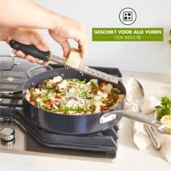 GreenPan Copenhagen Stoofpan Met Deksel En Extra Handvat 28cm/4.3L 30 GreenPan Copenhagen Stoofpan Met Deksel En Extra Handvat 28cm/4.3L -Keuken Benodigdheden Winkel 1200x1200 1611