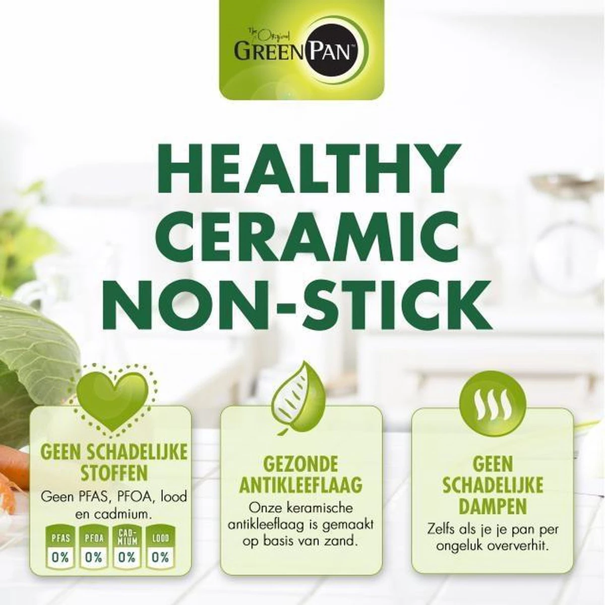 GreenPan Cambridge Steelpan 16cm - Zwart - Inductie - PFAS-vrij 6 GreenPan Cambridge Steelpan 16cm - Zwart - Inductie - PFAS-vrij - Afbeelding 4