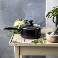 GreenPan Cambridge Steelpan 16cm - Zwart - Inductie - PFAS-vrij 27 GreenPan Cambridge Steelpan 16cm - Zwart - Inductie - PFAS-vrij -Keuken Benodigdheden Winkel 1200x1200 1624