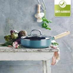 GreenPan Mayflower Hapjespan Met Deksel - Ø 24 Cm - Keramisch - Inductie -Keuken Benodigdheden Winkel 1200x1200 1650