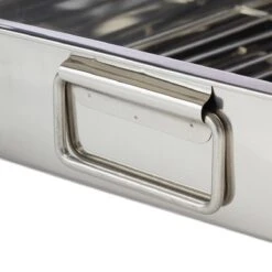 Relaxdays Braadslede Met Rooster - Edelstaal - Ovenschaal - Braadpan - Braadslee - Zilver - L -Keuken Benodigdheden Winkel 1200x1200 1744