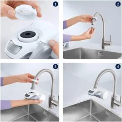 BRITA On Tap Faucet Filtration System - Uitstekend Smakend Gefilterd Water - Inclusief 1 BRITA ON TAP Kraanfilter - 600 Liter Water Gefilterd Per Patroon - Witte Kleur 12 BRITA On Tap Faucet Filtration System - Uitstekend Smakend Gefilterd Water - Inclusief 1 BRITA ON TAP Kraanfilter - 600 Liter Water Gefilterd Per Patroon - Witte Kleur -Keuken Benodigdheden Winkel 1200x1200 1764