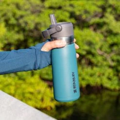 Stanley The IceFlow™ Flip Straw Water Bottle 0,65L - Thermosfles - Lagoon -Keuken Benodigdheden Winkel 1200x1200 1991