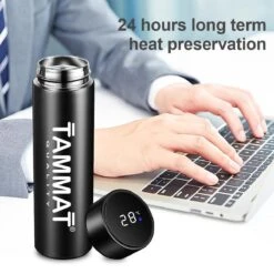 Slimme Thermosfles Met LCD Temperatuur Display - Curver Isolatiefles 0,5 Liter - Dubbelwandige Thermosfles - Thermosbeker - Isoleerfles - Thermoskan - Travel Mug - Bidon Drinkfles - Koffiebeker - Drinkflessen - RVS - Smart Thermos - Metaal -Keuken Benodigdheden Winkel 1200x1200 2018