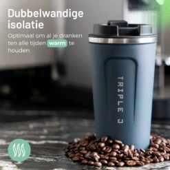 Triple J® Koffiebeker To Go - Thermosbeker - BPA & Lekvrij - 510ml - Blauw 13 Triple J® Koffiebeker To Go - Thermosbeker - BPA & Lekvrij - 510ml - Blauw -Keuken Benodigdheden Winkel 1200x1200 2143