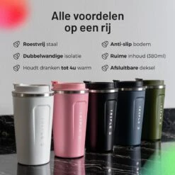 Triple J® Koffiebeker To Go - Thermosbeker - BPA & Lekvrij - 510ml - Zwart 17 Triple J® Koffiebeker To Go - Thermosbeker - BPA & Lekvrij - 510ml - Zwart -Keuken Benodigdheden Winkel 1200x1200 2233