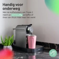 Triple J® Koffiebeker To Go - Thermosbeker - BPA & Lekvrij - 380ml - Roze 11 Triple J® Koffiebeker To Go - Thermosbeker - BPA & Lekvrij - 380ml - Roze -Keuken Benodigdheden Winkel 1200x1200 2243