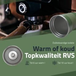 GOAT Outdoor RVS Koffiebeker To Go - Thermosbeker - Theebeker - Reisbeker - Lekvrij - 380ml - Groen 14 GOAT Outdoor RVS Koffiebeker To Go - Thermosbeker - Theebeker - Reisbeker - Lekvrij - 380ml - Groen -Keuken Benodigdheden Winkel 1200x1200 2284