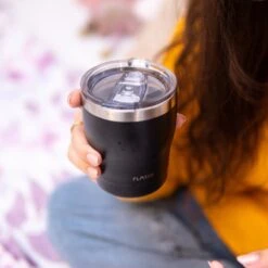 FLASKE Koffiebeker Coffee Cup - Night - 250ml - RVS Koffiebeker To Go Van 250ML -Keuken Benodigdheden Winkel 1200x1200 2327