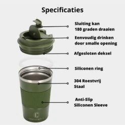 Castagnola Design RVS Koffiebeker To Go - Groen - 380ml - Thermosbeker - Theebeker 16 Castagnola Design RVS Koffiebeker To Go - Groen - 380ml - Thermosbeker - Theebeker -Keuken Benodigdheden Winkel 1200x1200 2334