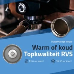 GOAT Outdoor RVS Koffiebeker To Go - Thermosbeker - Theebeker - Reisbeker - Lekvrij - 380ml - Zwart 14 GOAT Outdoor RVS Koffiebeker To Go - Thermosbeker - Theebeker - Reisbeker - Lekvrij - 380ml - Zwart -Keuken Benodigdheden Winkel 1200x1200 2376