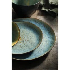 Palmer Serviesset Lotus Stoneware 6-persoons 24-delig Zwart Turquoise 20 Palmer Serviesset Lotus Stoneware 6-persoons 24-delig Zwart Turquoise -Keuken Benodigdheden Winkel 1200x1200 2570