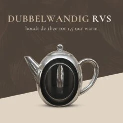 T&C Theepot Met Filter En Dubbelwandig - 1,2L - Matte Grijs 15 T&C Theepot Met Filter En Dubbelwandig - 1,2L - Matte Grijs -Keuken Benodigdheden Winkel 1200x1200 2621