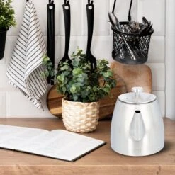 Vaja® Theepot Camille Met Filter - Zilver - 1.0L - RVS Dubbelwandig - Theekan 17 Vaja® Theepot Camille Met Filter - Zilver - 1.0L - RVS Dubbelwandig - Theekan -Keuken Benodigdheden Winkel 1200x1200 2633