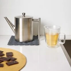 Bredemeijer - Theepot Minuet Cylindre 1,2L Mat Dubbelwandig 18 Bredemeijer - Theepot Minuet Cylindre 1,2L Mat Dubbelwandig -Keuken Benodigdheden Winkel 1200x1200 2675