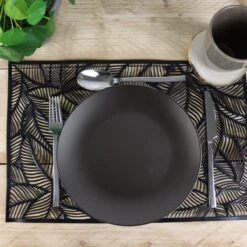 Orange85 Bordenset - Dinerbord - Borden - Plat - Set Van 6 - Mat Zwart - Diameter 27cm - Aardewerk - Servies 20 Orange85 Bordenset - Dinerbord - Borden - Plat - Set Van 6 - Mat Zwart - Diameter 27cm - Aardewerk - Servies -Keuken Benodigdheden Winkel 1200x1200 2708