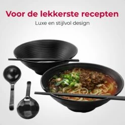 Dayshake Noodle Kom Set - 2 Sets - Noodles Ramen Servies - Noodle Bowl - Japanse Ramen Bowl -Keuken Benodigdheden Winkel 1200x1200 2860