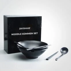 Dayshake Noodle Kom Set - 2 Sets - Noodles Ramen Servies - Noodle Bowl - Japanse Ramen Bowl -Keuken Benodigdheden Winkel 1200x1200 2864