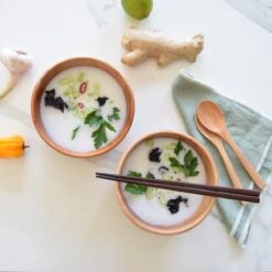 Khaya - Houten Kom Ø15 Cm - Voor Ontbijt, Soep & Matcha Thee - Duurzaam - Vegan 35 Khaya - Houten Kom Ø15 Cm - Voor Ontbijt, Soep & Matcha Thee - Duurzaam - Vegan -Keuken Benodigdheden Winkel 1200x1200 2874