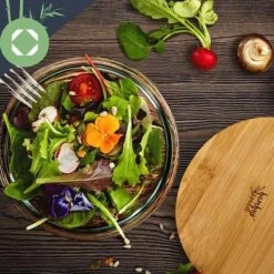 Klarstein Glazen Serveerschaal Met Bamboe Deksel - Afwasmachinebestendig - Veelzijdig Inzetbaar 16 Klarstein Glazen Serveerschaal Met Bamboe Deksel - Afwasmachinebestendig - Veelzijdig Inzetbaar -Keuken Benodigdheden Winkel 1200x1200 2900