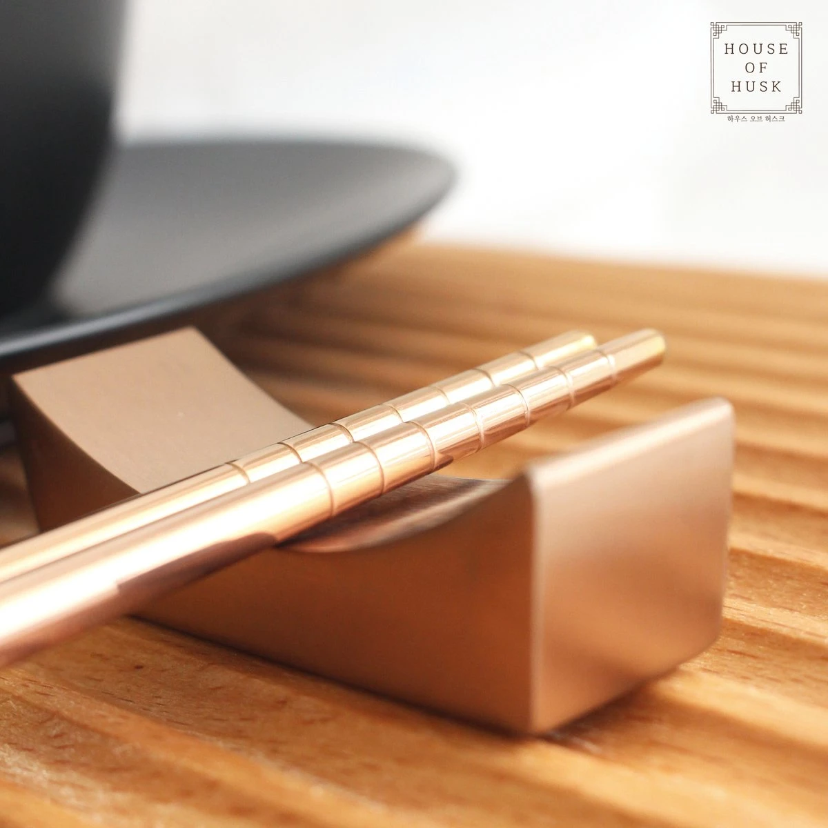 House Of Husk Chopsticks Set - Koreaanse Eetstokjes - Vaatwasserbestendig - RVS - 5 Paar - Rose Goud 8 House Of Husk Chopsticks Set - Koreaanse Eetstokjes - Vaatwasserbestendig - RVS - 5 Paar - Rose Goud - Afbeelding 6