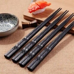 KELERINO. Chopsticks Set (2 Stokjes) - Eetstokjes Sushi - Bloemen -Keuken Benodigdheden Winkel 1200x1200 361