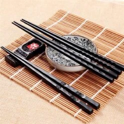 KELERINO. Chopsticks Set (2 Stokjes) - Eetstokjes Sushi - Bloemen -Keuken Benodigdheden Winkel 1200x1200 362
