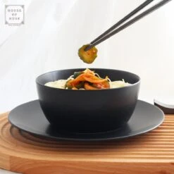 House Of Husk Chopsticks Set - Koreaanse Eetstokjes - Vaatwasserbestendig - RVS - 5 Paar - Zwart -Keuken Benodigdheden Winkel 1200x1200 397