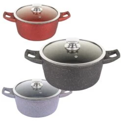 Royalty Line - Marble Soep/braadpan - Met Glazen Deksel Zwart - 20 CM. RL-BS20ML 26 Royalty Line - Marble Soep/braadpan - Met Glazen Deksel Zwart - 20 CM. RL-BS20ML -Keuken Benodigdheden Winkel 1200x1200 559