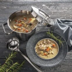 Sola Pannenset Diamond - 4 Delig - Ø 16,16,18,20 Cm - Zilver - RVS - Sandwichbodem -Keuken Benodigdheden Winkel 1200x1200 616