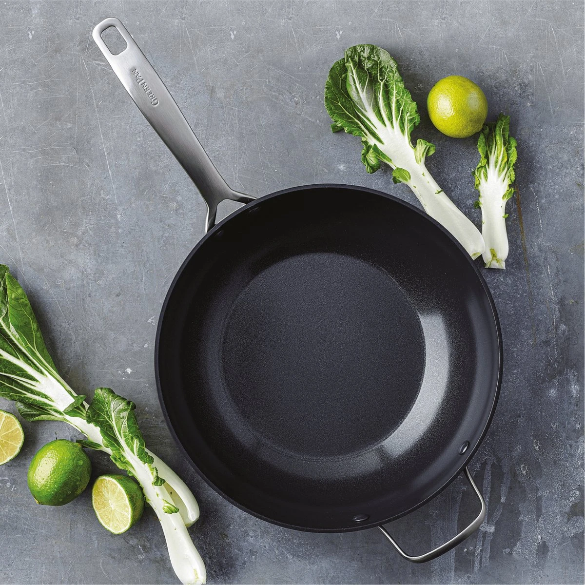 GreenPan Copenhagen Wok Met Extra Handvat 30cm/4.8L 20 GreenPan Copenhagen Wok Met Extra Handvat 30cm/4.8L - Afbeelding 18