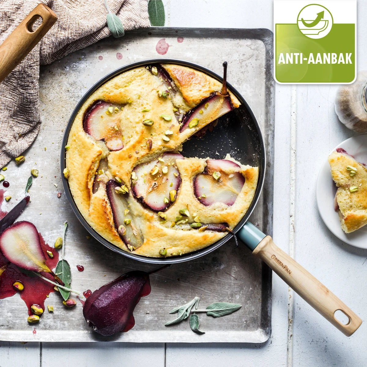 GreenPan Mayflower Koekenpan - Ø 28 Cm - Keramisch - Inductie 5 GreenPan Mayflower Koekenpan - Ø 28 Cm - Keramisch - Inductie - Afbeelding 3