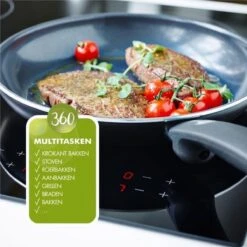GreenPan Cambridge Koekenpan 26cm - Zwart - Inductie - PFAS-vrij -Keuken Benodigdheden Winkel 1200x1200 811