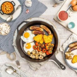 Nuovva Cast Iron Skillet / Gietijzeren Pan - 32cm -Keuken Benodigdheden Winkel 1200x1200 870