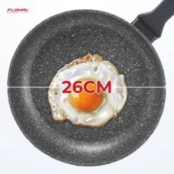 Flonal Pietra Lavica - Koekenpan - Ø 26cm - 100% PFOA Vrij - Aluminium - Ergonomische Handgreep - Geschikt Voor Alle Warmtebronnen 23 Flonal Pietra Lavica - Koekenpan - Ø 26cm - 100% PFOA Vrij - Aluminium - Ergonomische Handgreep - Geschikt Voor Alle Warmtebronnen -Keuken Benodigdheden Winkel 1200x1200 905
