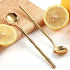 House Of Husk® Lange Theelepels Set - Latte Macchiato Lepels - Koffielepels - Theelepeltjes - RVS - 17cm - 6 Stuks - Goud 10 House Of Husk® Lange Theelepels Set - Latte Macchiato Lepels - Koffielepels - Theelepeltjes - RVS - 17cm - 6 Stuks - Goud -Keuken Benodigdheden Winkel 1200x1200 92