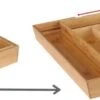 HI Bestekbak Uitschuifbaar Bamboe 2 HI Bestekbak Uitschuifbaar Bamboe -Keuken Benodigdheden Winkel 1200x323