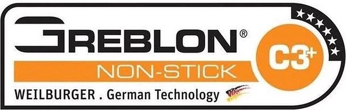 Bavary KATG22 Pan - Braadpan - Soeppan - Ø 22 Cm - Inductie - Keramisch - 3.3 Liter - Zwart 4 Bavary KATG22 Pan - Braadpan - Soeppan - Ø 22 Cm - Inductie - Keramisch - 3.3 Liter - Zwart - Afbeelding 2