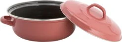 Lite-Body - Magnus Braadpan 24cm/2,5l Met Deksel - Emaille - Oud Roze - Inductie -Keuken Benodigdheden Winkel 1200x416 1