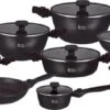 Royal Swiss® Pannenset - 33 Delig - Keramisch - Inductie - Afneembare Handgrepen - Geschikt Voor Oven - Zwart 1 Royal Swiss® Pannenset - 33 Delig - Keramisch - Inductie - Afneembare Handgrepen - Geschikt Voor Oven - Zwart -Keuken Benodigdheden Winkel 1200x450 1