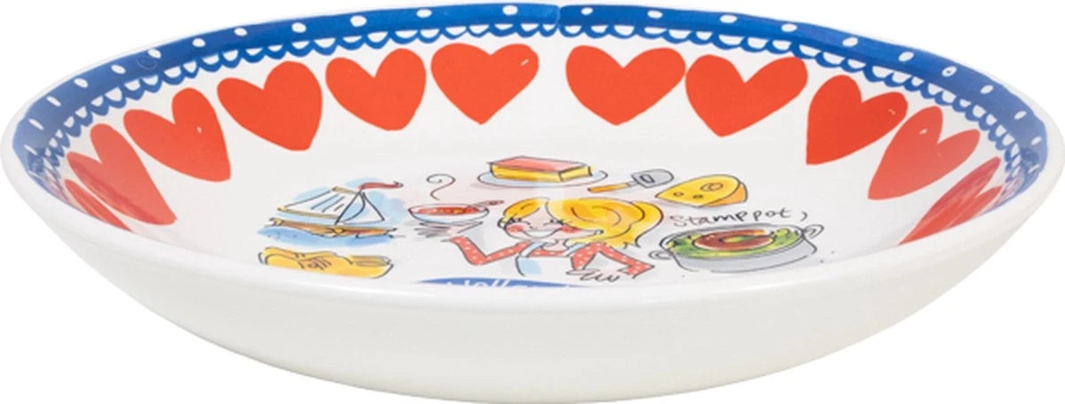 Blond Amsterdam Specials Hollands Glorie Diep Bord ø23cm 4 Blond Amsterdam Specials Hollands Glorie Diep Bord ø23cm - Afbeelding 2