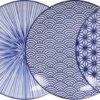Set Van 4 Gebaksborden - 16 Cm. - Nippon Blue - Tokyo Design Studio -Keuken Benodigdheden Winkel 1200x480 4