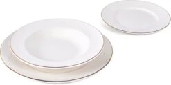 LeRijn® Serviesset Deventer 8 Persoons - 24 Delig - Licht Crème Wit Met Gouden Rand En Motief - Dinerborden - Soepborden - Dessertborden - Borden Servies - Bordenset 25 LeRijn® Serviesset Deventer 8 Persoons - 24 Delig - Licht Crème Wit Met Gouden Rand En Motief - Dinerborden - Soepborden - Dessertborden - Borden Servies - Bordenset -Keuken Benodigdheden Winkel 1200x598 1