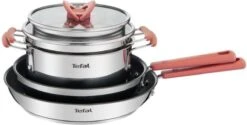 TEFAL G720S604 6-delige Stapelbare Pannenset OPTI'SPACE - RVS - Alle Kookplaten Inclusief Inductie -Keuken Benodigdheden Winkel 1200x609 2
