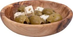 Bowls And Dishes Pure Olive Wood Olijfhouten Schaal Ø 10 Cm - Cadeau Tip!