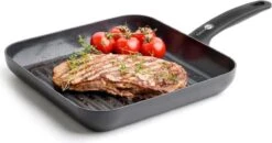GreenPan Cambridge Grillpan 28cm - Zwart - Inductie - PFAS-vrij 19 GreenPan Cambridge Grillpan 28cm - Zwart - Inductie - PFAS-vrij -Keuken Benodigdheden Winkel 1200x634 1