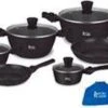 Royal Swiss 21-delige Steengoeden Pannenset Met 10 Afneembare Handvaten, Bestaat Uit 4 Pannen + 2 Steelpannen + 4 Deksels+ 2 Accessoires. Kleur Zwart 2 Royal Swiss 21-delige Steengoeden Pannenset Met 10 Afneembare Handvaten, Bestaat Uit 4 Pannen + 2 Steelpannen + 4 Deksels+ 2 Accessoires. Kleur Zwart -Keuken Benodigdheden Winkel 1200x637 4